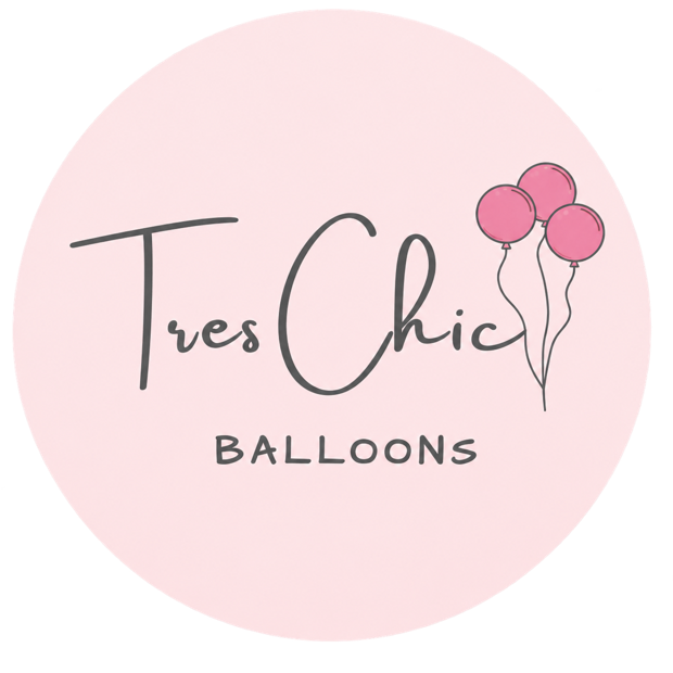 Tres Chic Balloons logo